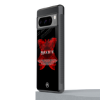 parasite positive back phone cover | glass case for google pixel 8 pro