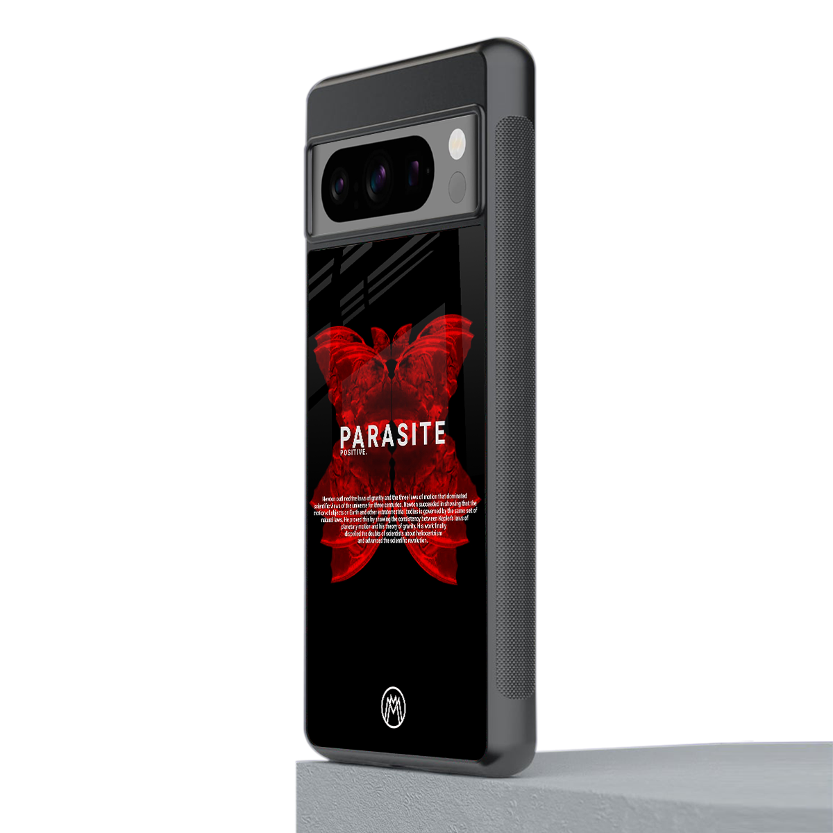 parasite positive back phone cover | glass case for google pixel 8 pro