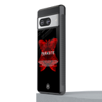 parasite positive back phone cover | glass case for Google Pixel 8