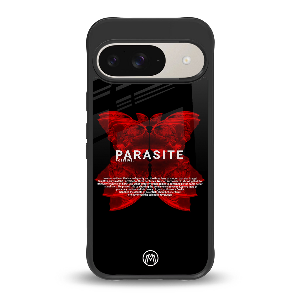 parasite positive back phone cover | glass case for google pixel 9