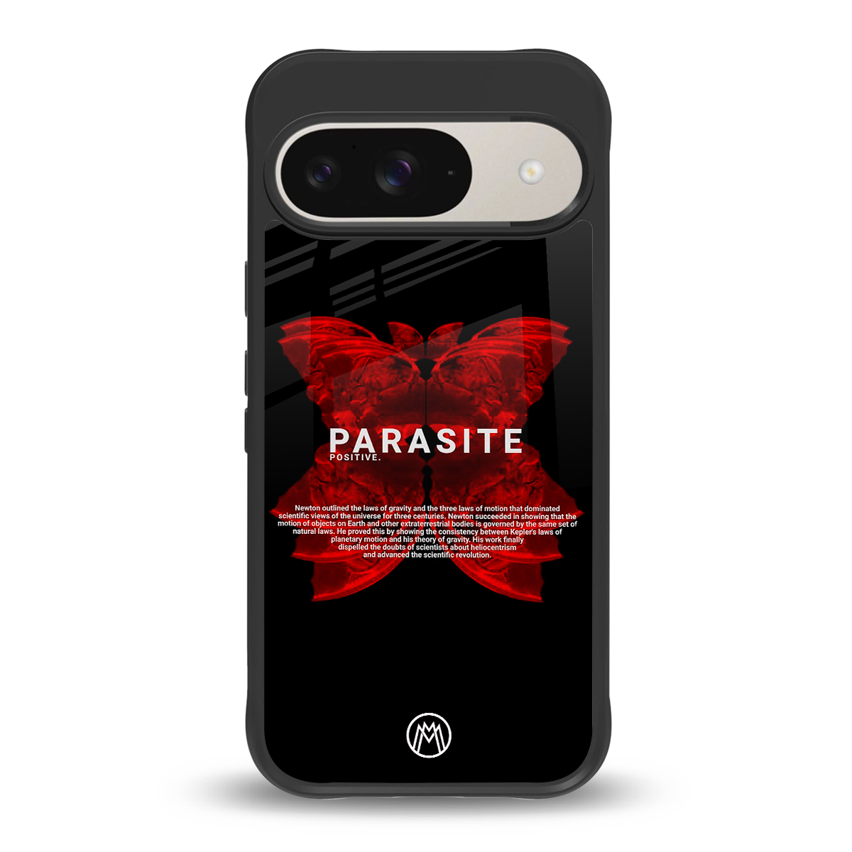 parasite positive back phone cover | glass case for google pixel 9