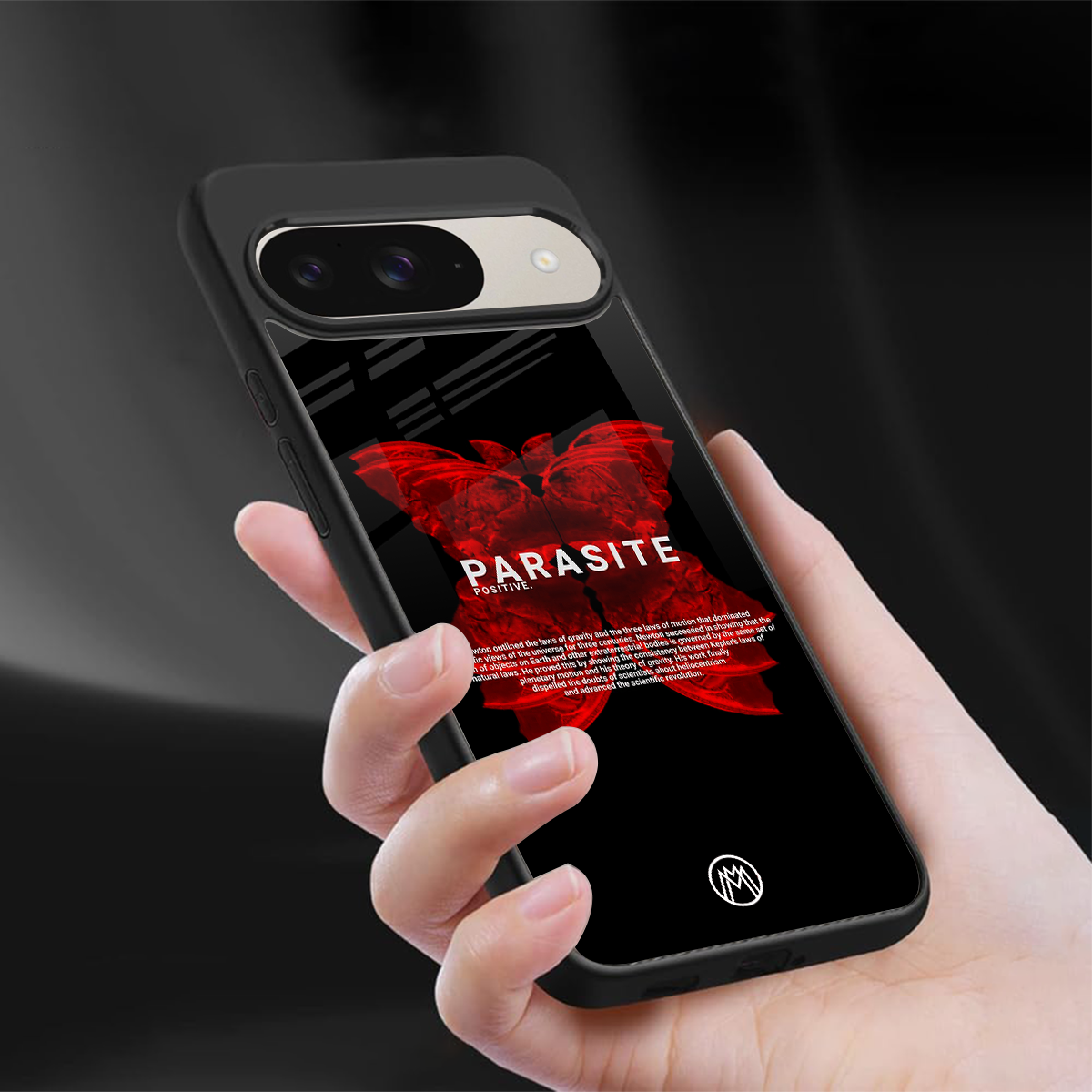 parasite positive back phone cover | glass case for google pixel 9