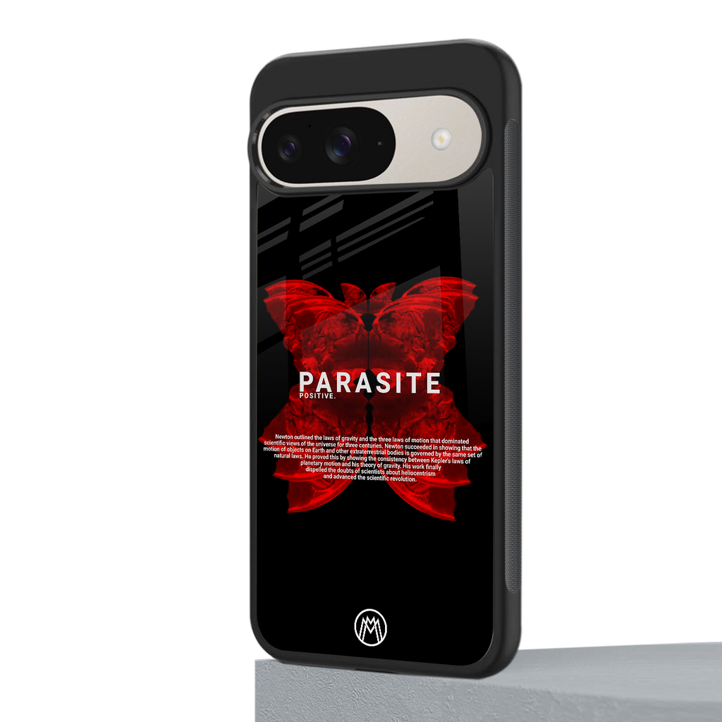 parasite positive back phone cover | glass case for google pixel 9