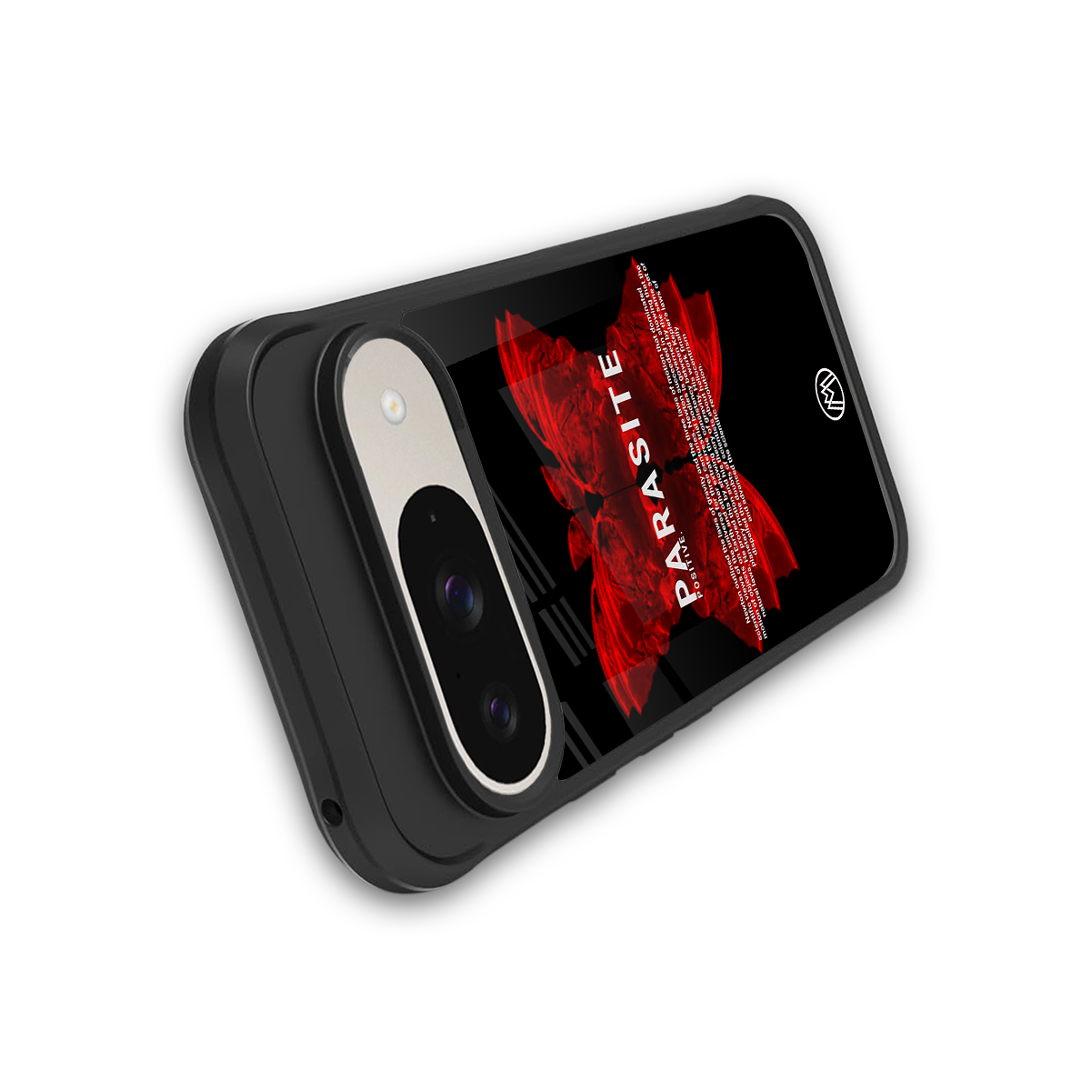 parasite positive back phone cover | glass case for google pixel 9