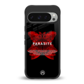 parasite positive back phone cover | glass case for google pixel 9 pro