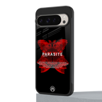 parasite positive back phone cover | glass case for google pixel 9 pro