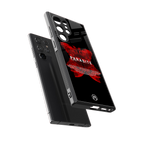 parasite positive back phone cover | glass case for samsung galaxy s23 ultra