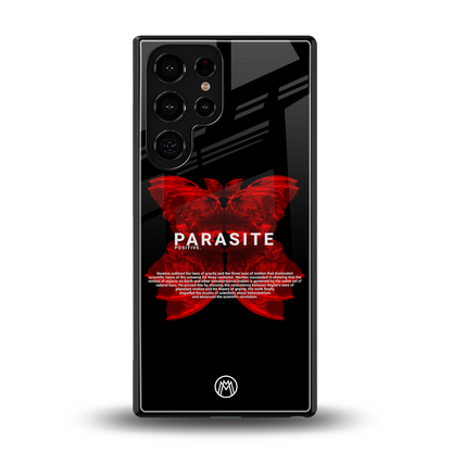 parasite positive back phone cover | glass case for samsung galaxy s25 ultra