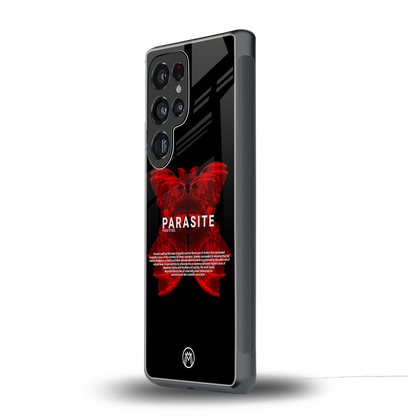 parasite positive back phone cover | glass case for samsung galaxy s25 ultra