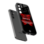 parasite positive back phone cover | glass case for samsung galaxy s25