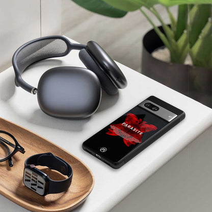 parasite positive back phone cover | glass case for Google Pixel 7A