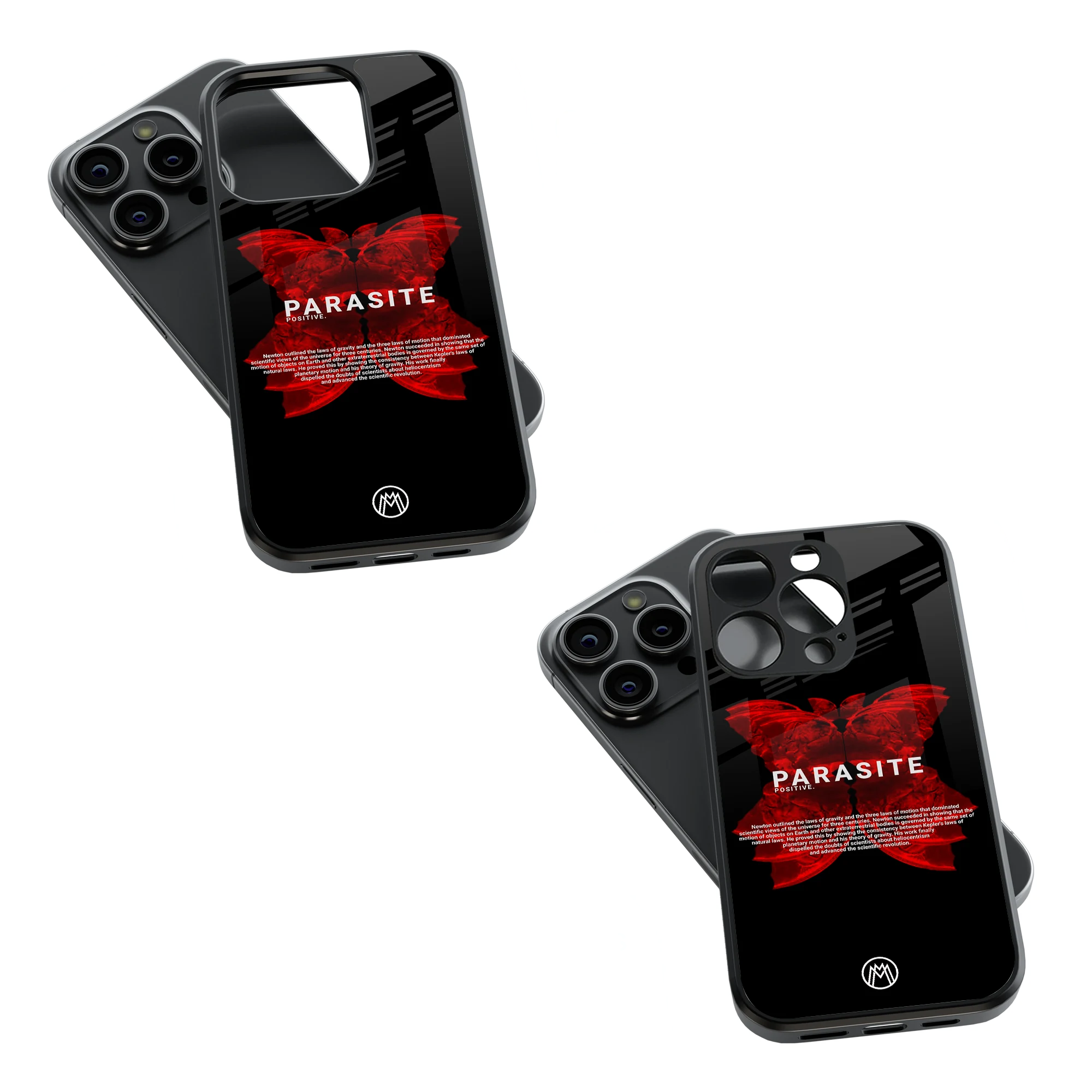 Trendy Glass Back Mobile Case for iPhone, Samsung, Redmi, OnePlus, Google Pixel, Motorola