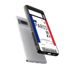paris boarding pass ticket back phone cover | glass case for Google Pixel 7