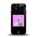 party hard bitches back phone cover | glass case for iphone 13