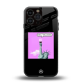 party hard bitches back phone cover | glass case for iphone 16 pro max