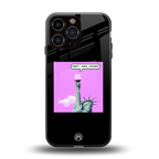 party hard bitches back phone cover | glass case for iphone 16 pro max