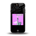 party hard bitches back phone cover | glass case for iphone 16 pro
