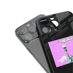party hard bitches back phone cover | glass case for iphone 15 pro