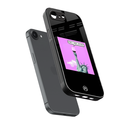 party hard bitches back phone cover | glass case for iphone 16e