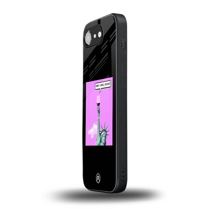party hard bitches back phone cover | glass case for iphone 16e