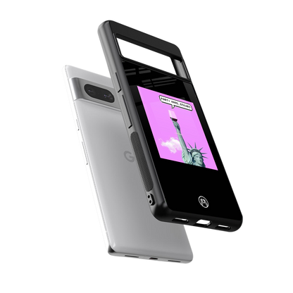 party hard bitches back phone cover | glass case for Google Pixel 7A