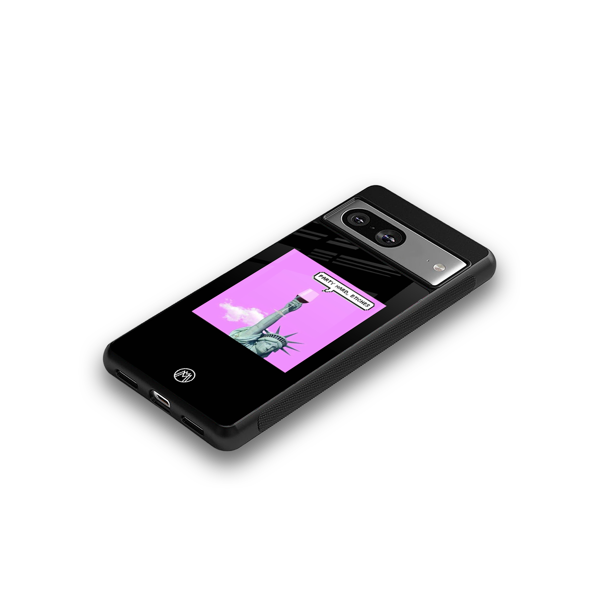party hard bitches back phone cover | glass case for Google Pixel 8