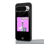 party hard bitches back phone cover | glass case for google pixel 9 pro