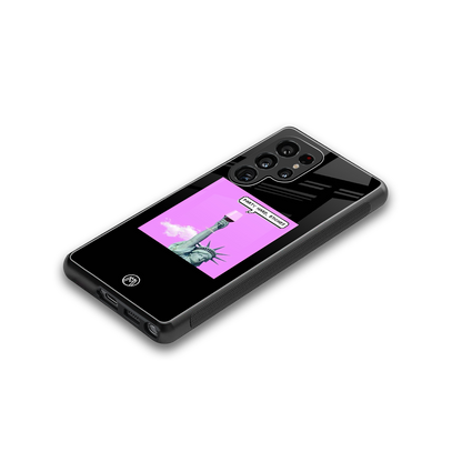 party hard bitches back phone cover | glass case for samsung galaxy s25 ultra