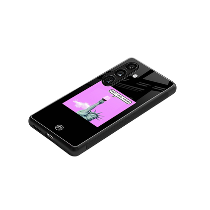 party hard bitches back phone cover | glass case for samsung galaxy s24 plus