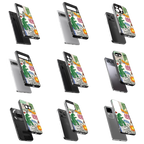 Durable Glass Back Mobile Case for iPhone, Samsung, OnePlus, Google Pixel, Redmi, Vivo, Oppo