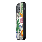 Slim Glass Back Phone Case for Multiple Brands iPhone, Samsung, Redmi, OnePlus, Oppo, Vivo