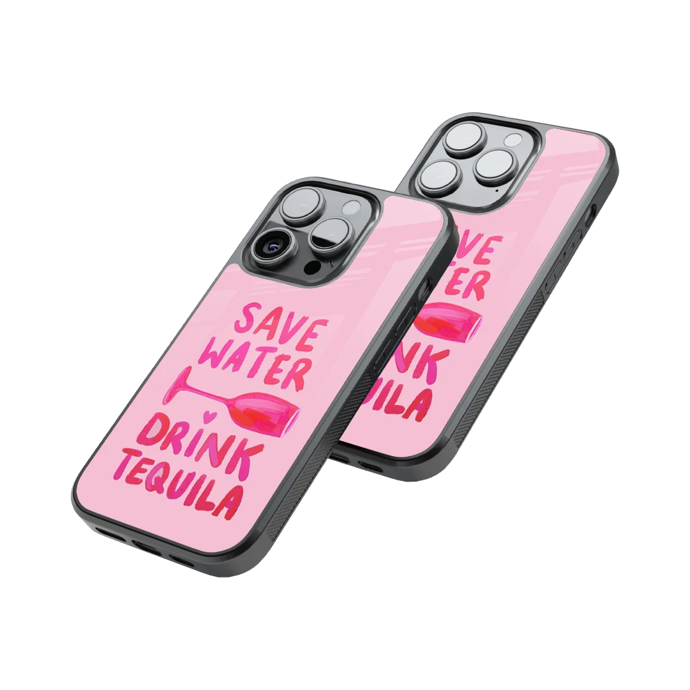 Protective Glass Back Phone Case Compatible with iPhone, Samsung, OnePlus, Pixel & More