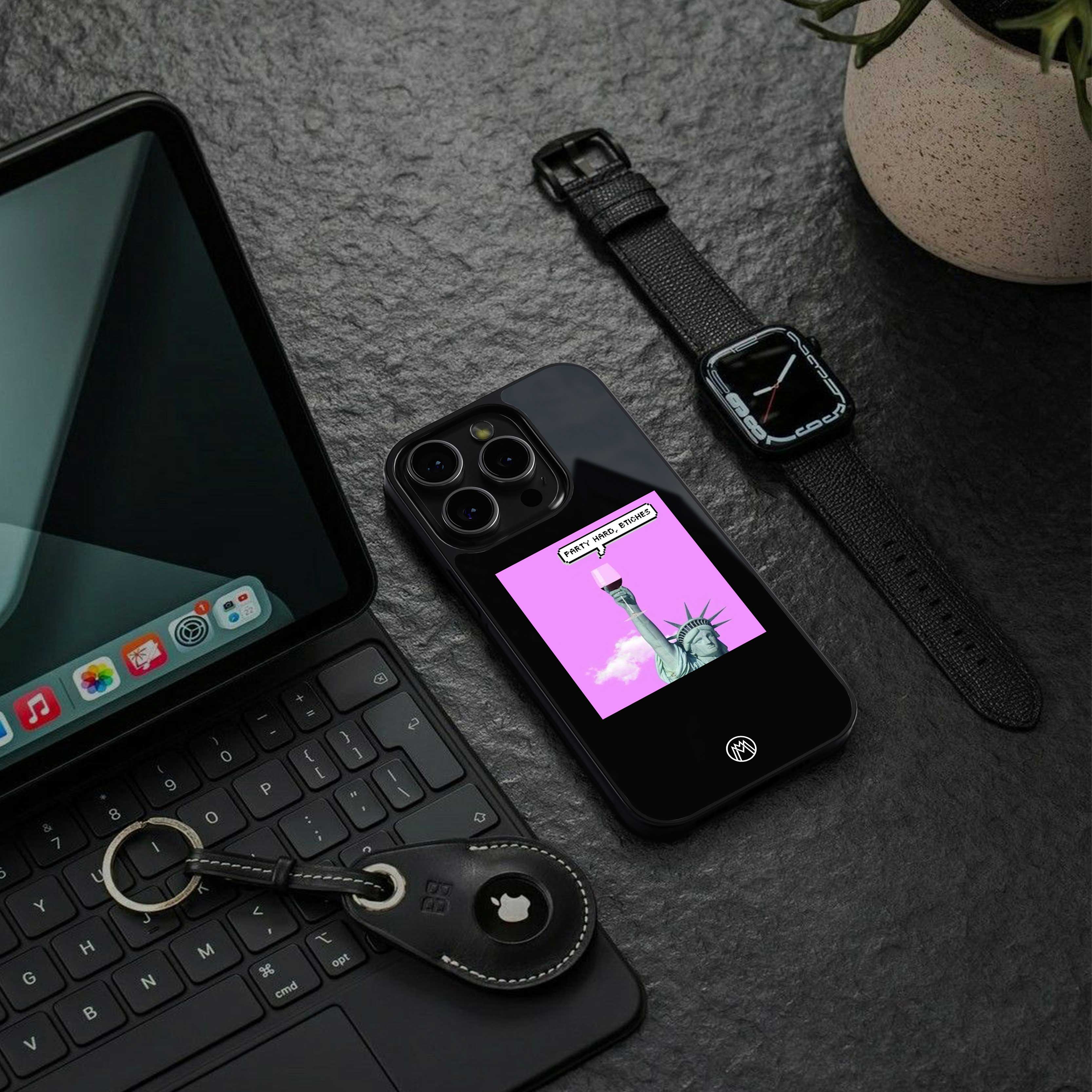 Party Hard Bitches Phone Cover | Glass Case