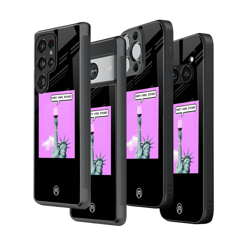 Stylish Glass Back Case for All Smartphones – iPhone, Samsung, OnePlus, Pixel, Redmi, Oppo, Vivo, Motorola