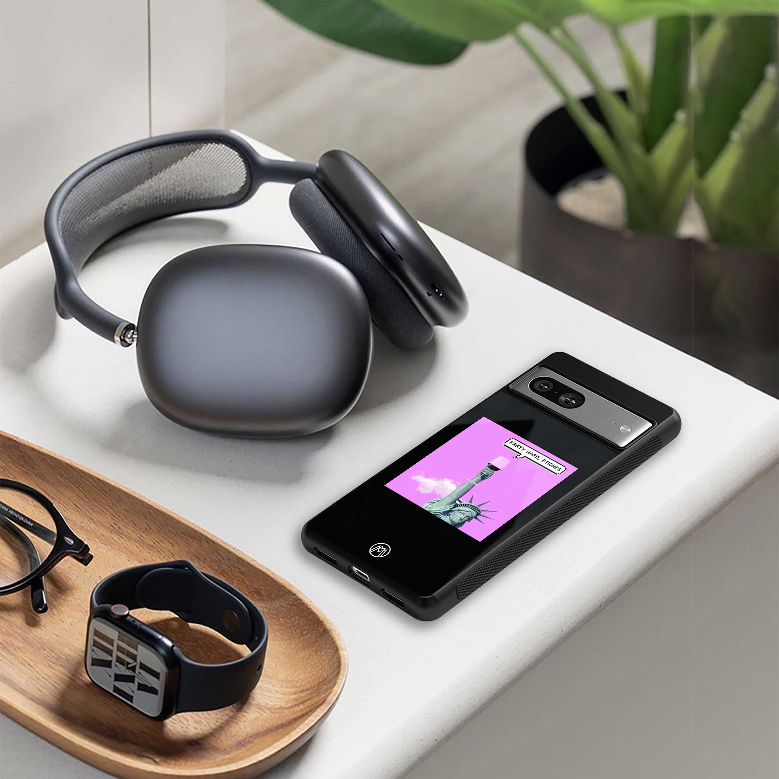 Party Hard Bitches Phone Cover | Glass Case