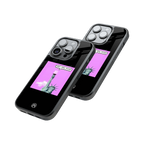 Protective Glass Back Phone Case Compatible with iPhone, Samsung, OnePlus, Pixel & More