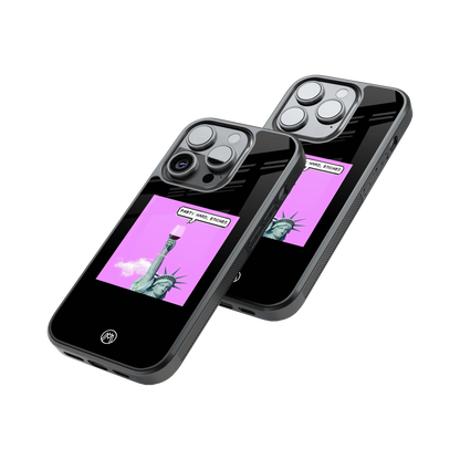 Protective Glass Back Phone Case Compatible with iPhone, Samsung, OnePlus, Pixel & More