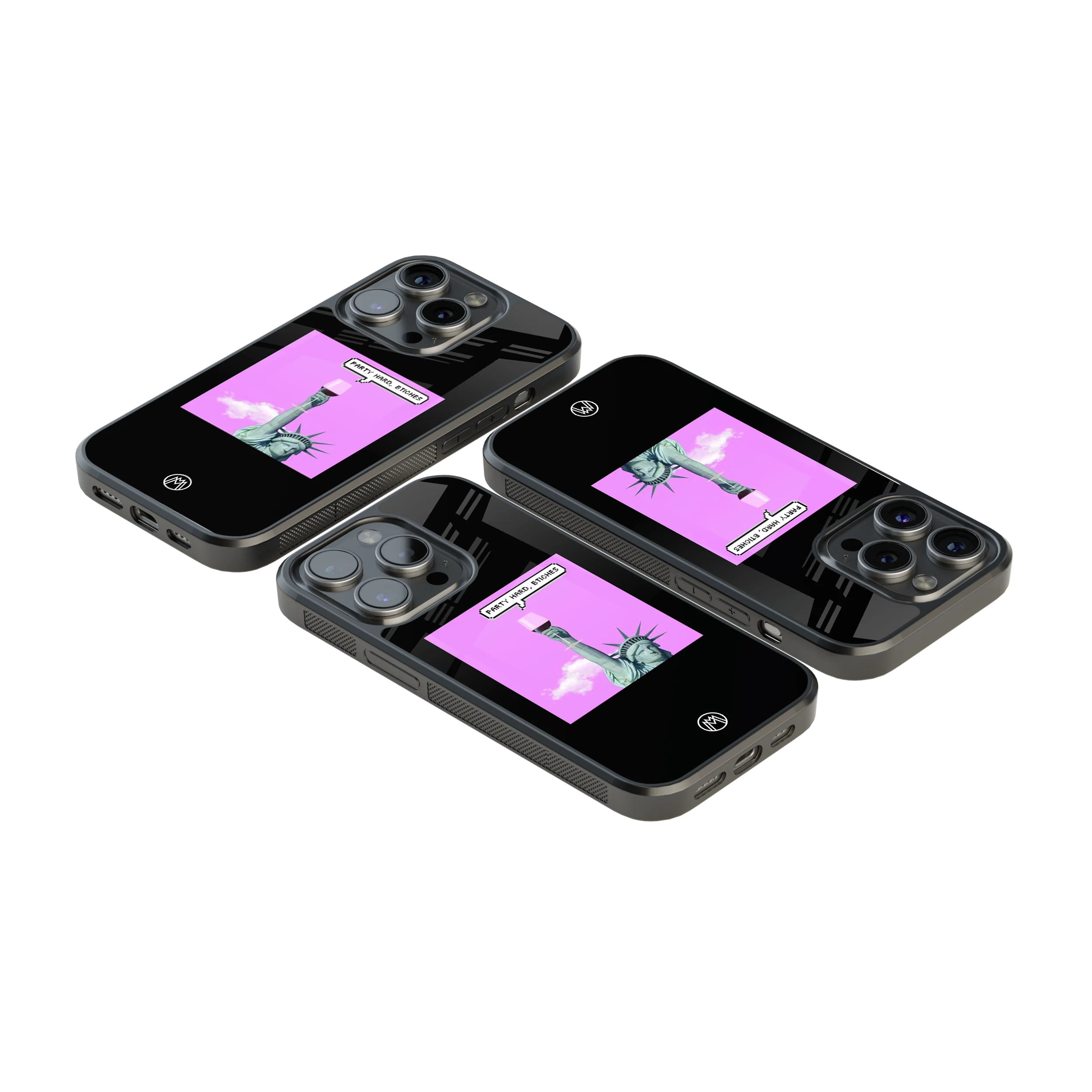 Luxury Glass Back Mobile Cover for iPhone, Samsung Galaxy, OnePlus, Pixel, Redmi & More