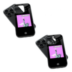 Trendy Glass Back Mobile Case for iPhone, Samsung, Redmi, OnePlus, Google Pixel, Motorola