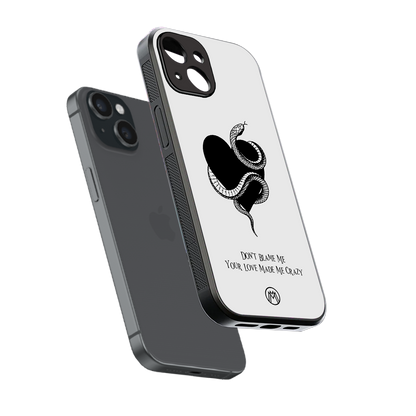 passionate back phone cover | glass case for iphone 13 mini