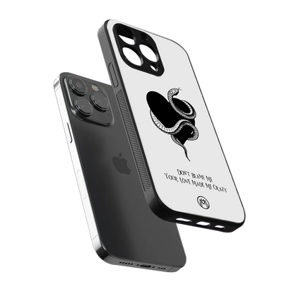 passionate back phone cover | glass case for iphone 13 pro max