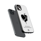 passionate back phone cover | glass case for iphone 14 plus