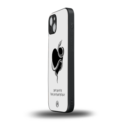 passionate back phone cover | glass case for iphone 15 plus