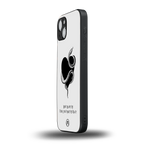 passionate back phone cover | glass case for iphone 14 plus