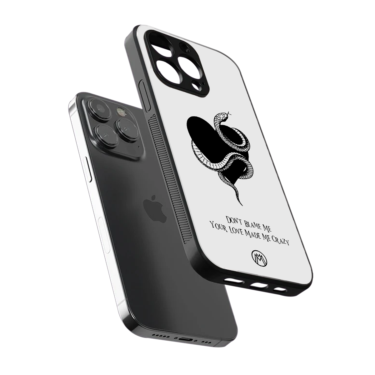 passionate back phone cover | glass case for iphone 15 pro max