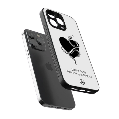 passionate back phone cover | glass case for iphone 15 pro max