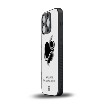 passionate back phone cover | glass case for iphone 14 pro