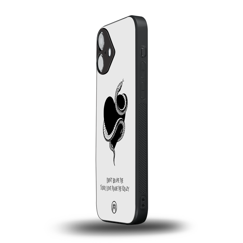 passionate back phone cover | glass case for iphone 16 plus