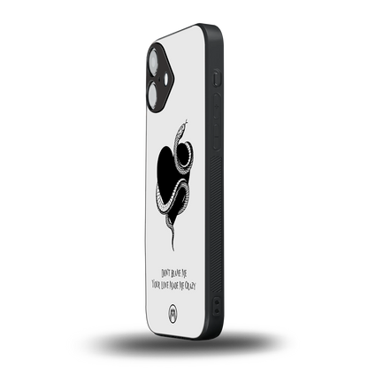 passionate back phone cover | glass case for iphone 16 plus