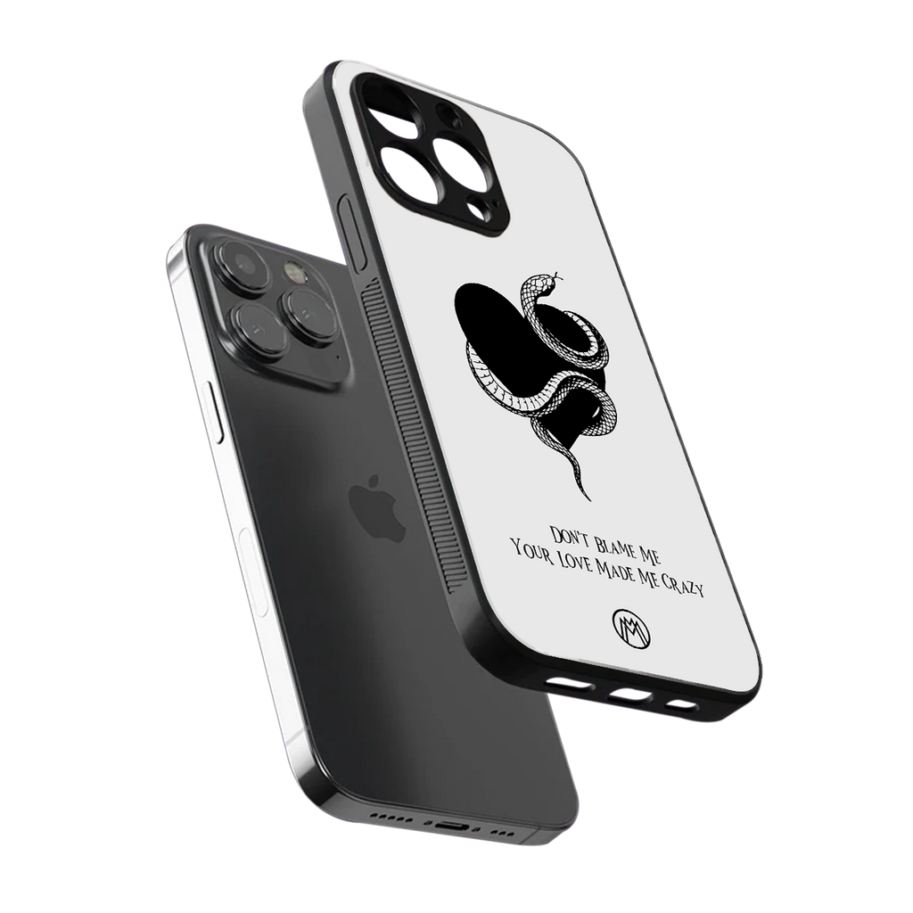 passionate back phone cover | glass case for iphone 16 pro max